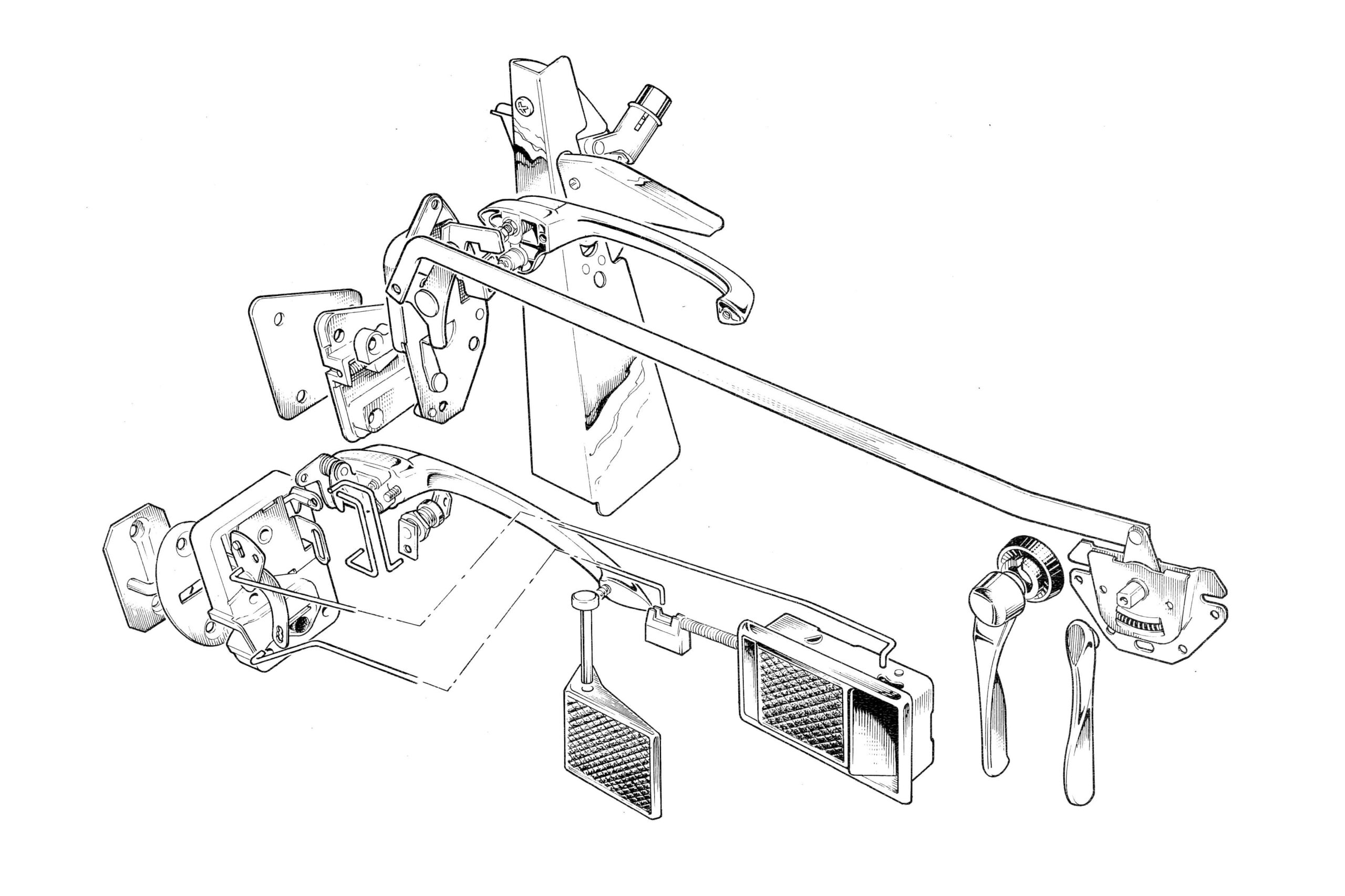 Lotus Elan Door Mechanism Diagram