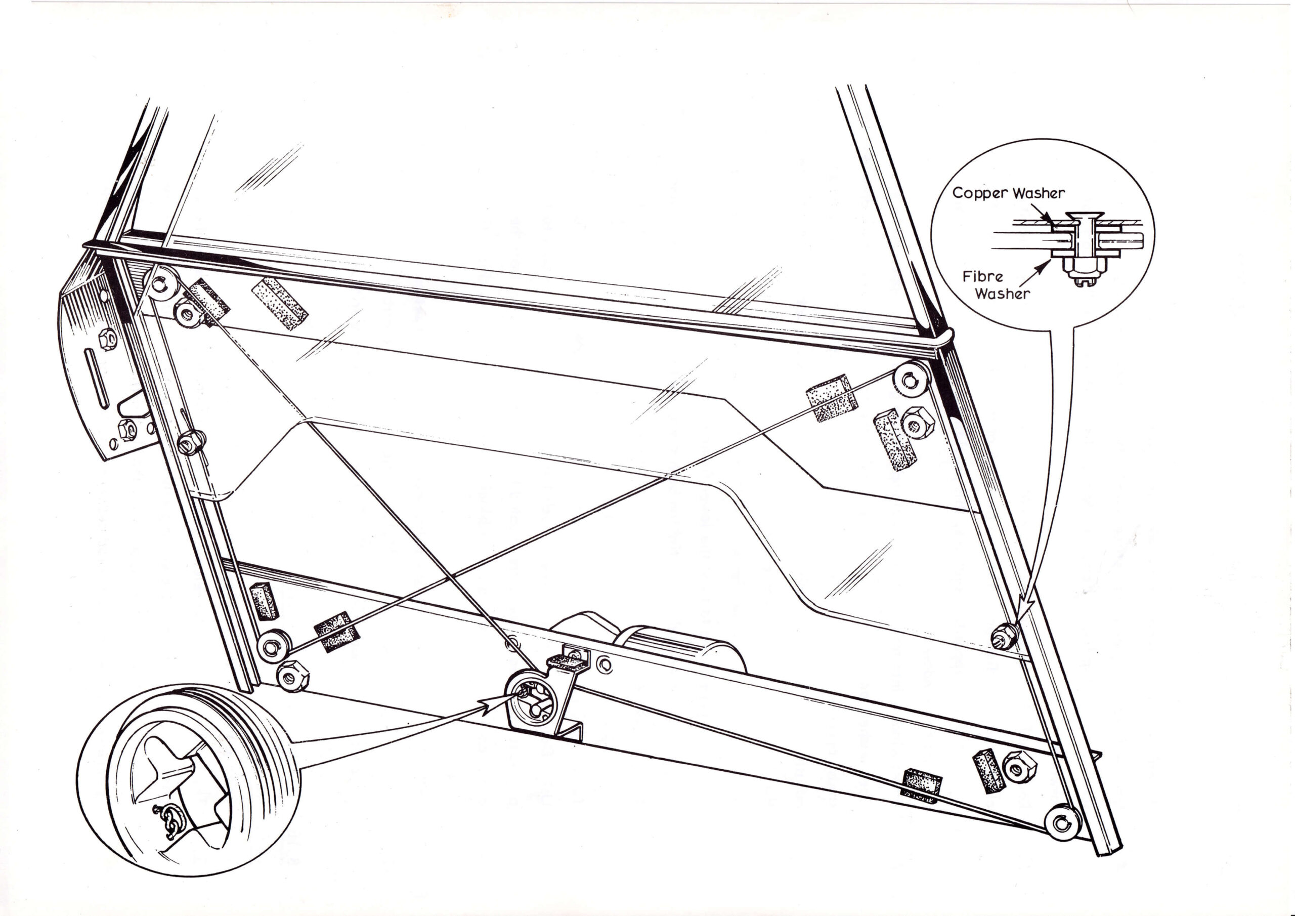Lotus Elan Door Glass Winder Diagram
