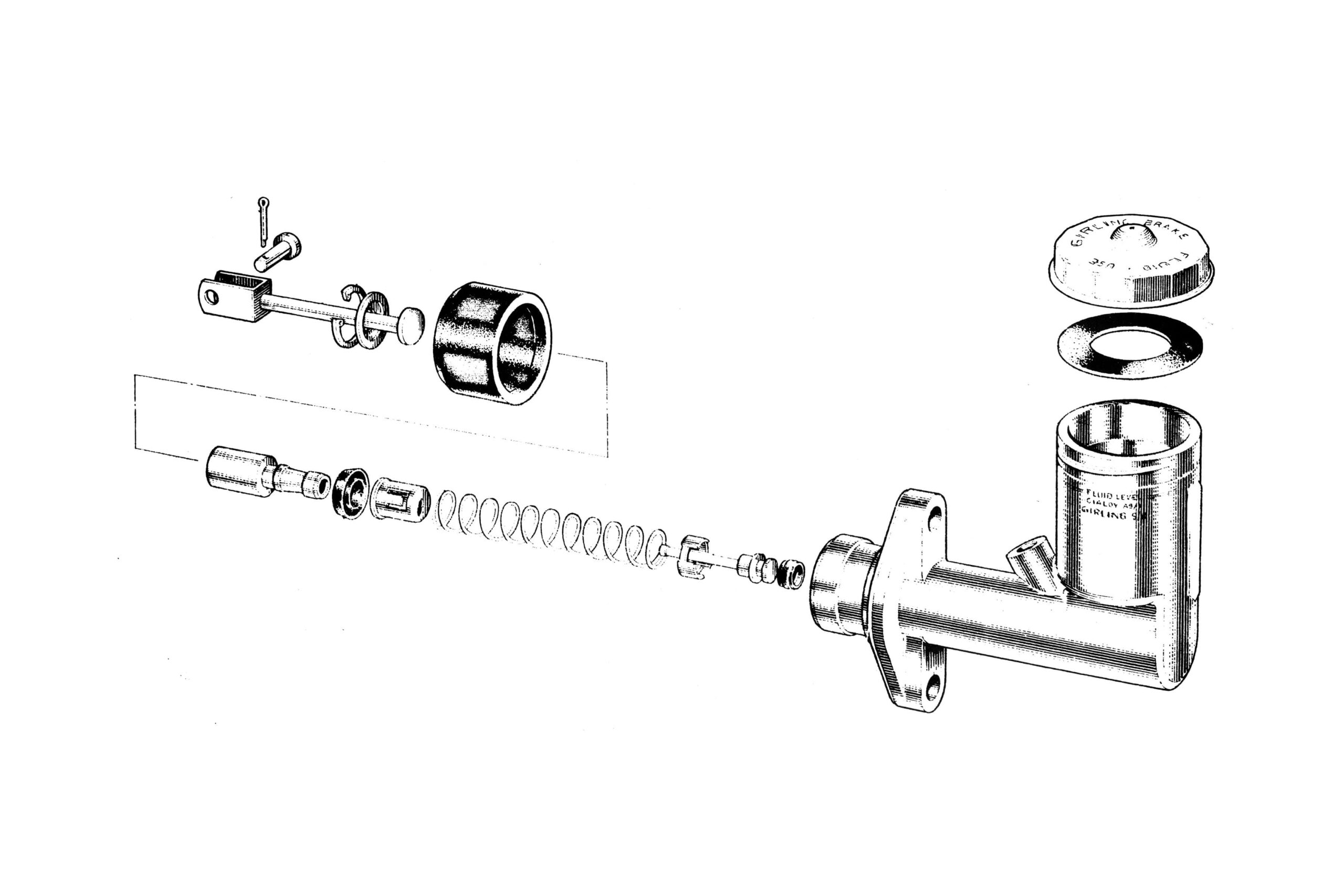 Lotus Elan Clutch Cylinder Diagram
