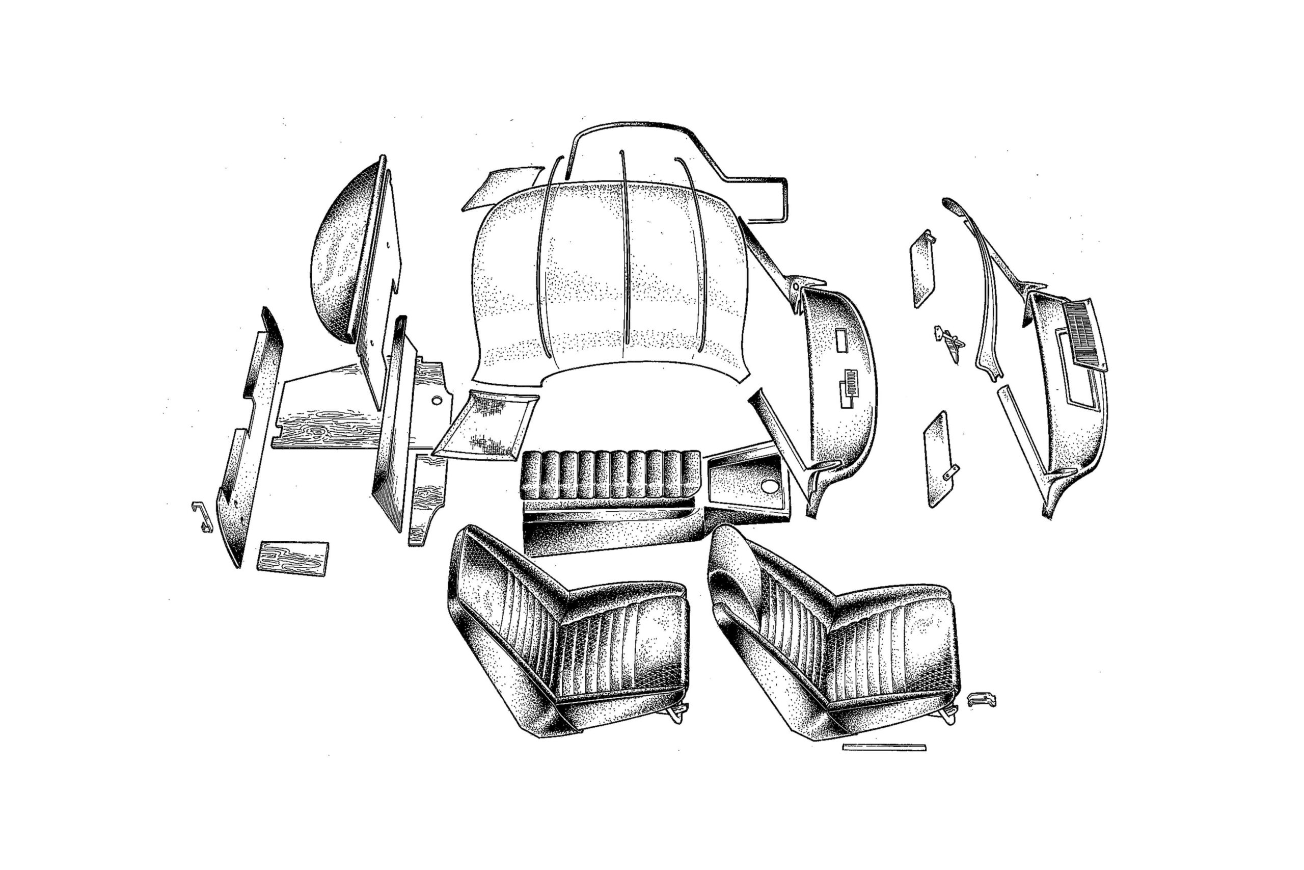 Lotus Elan Headlining Diagram