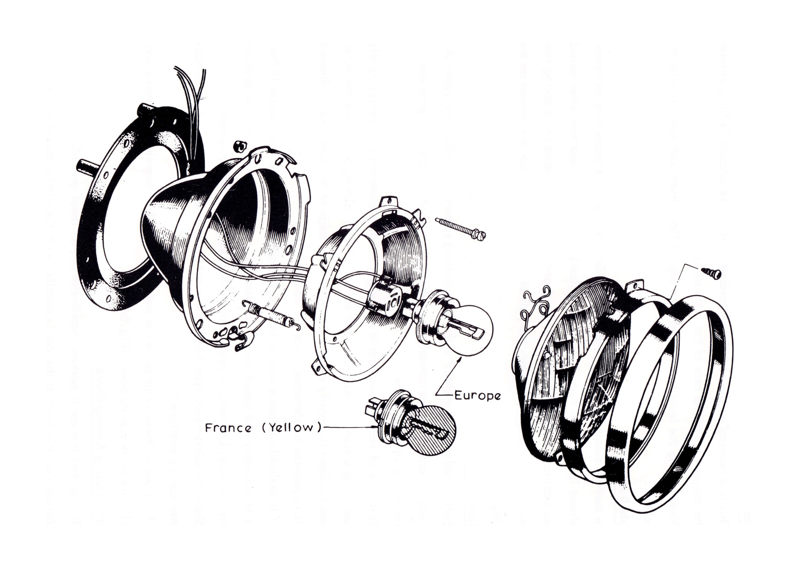 Lotus Elan Front Lights Diagram