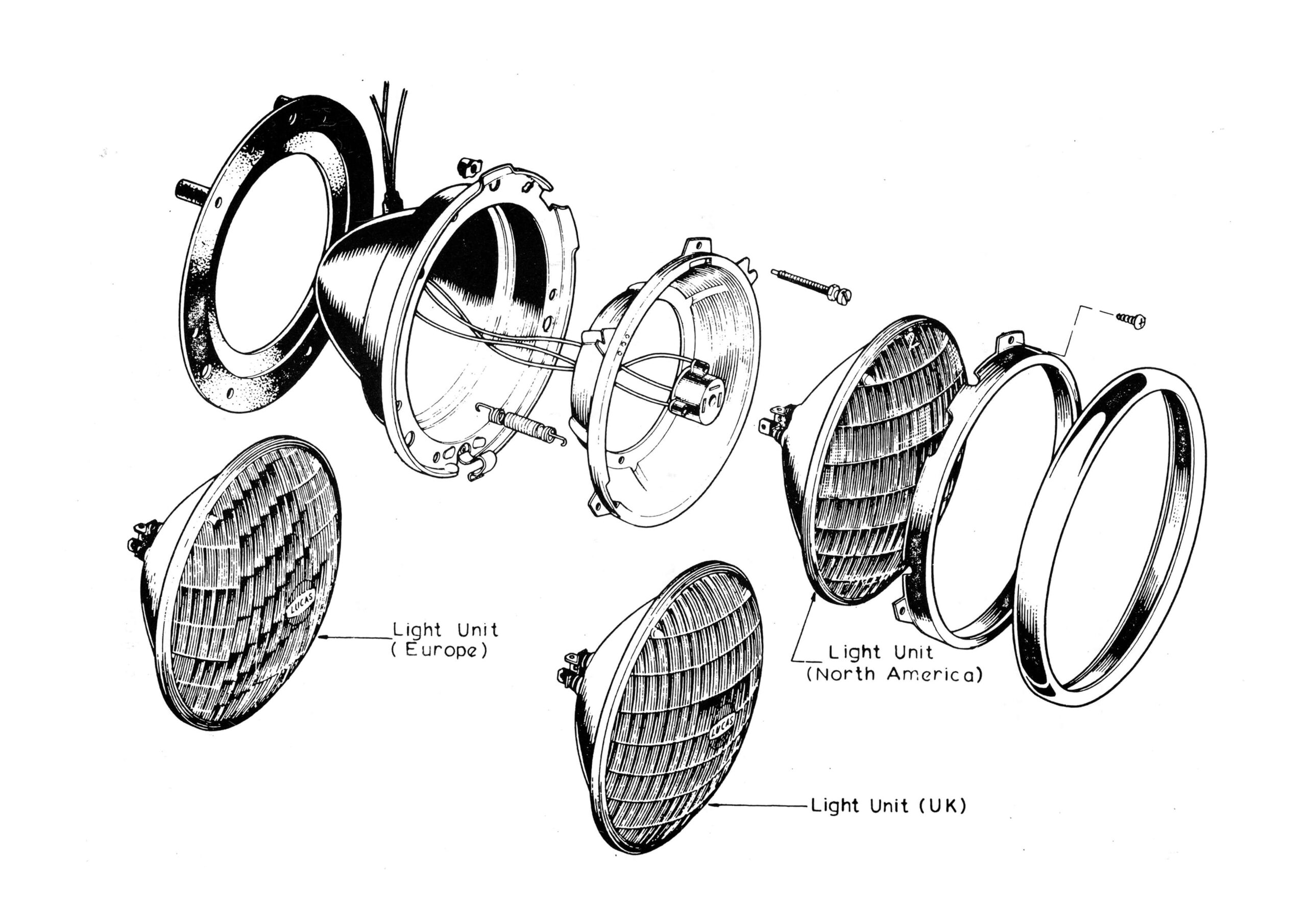 Lotus Elan Headlights Diagram